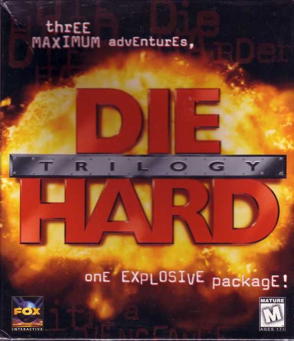 Die Hard Trilogy box art for Sega Saturn